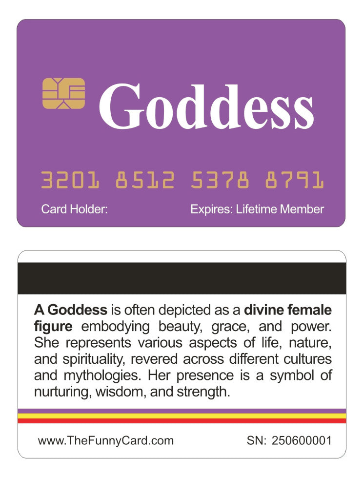 Official Goddesss Card™ (4 PACK) Free Shipping.