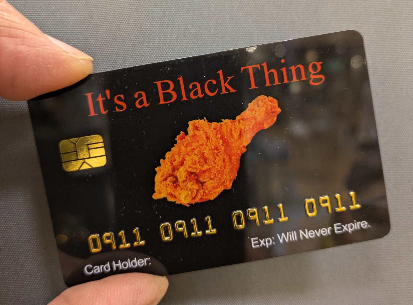 Official It's a Black Thing Card™ (4 PACK) Free Shipping.