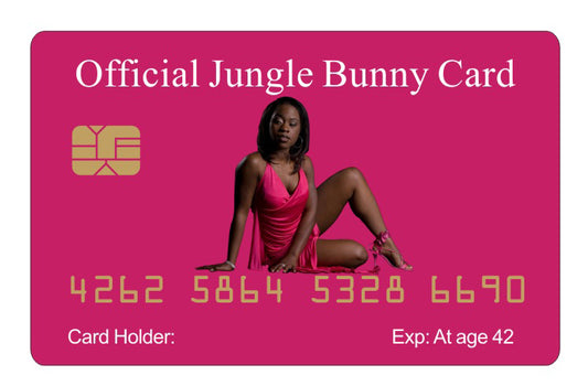 Official Jungle Bunny Card™ (4 PACK) Free Shipping..