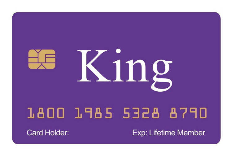 Official King Card (4 PACK) Free Shipping