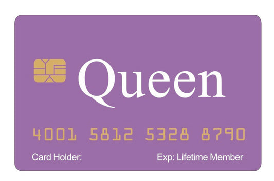 Official Queen Card (4 PACK) Free Shipping