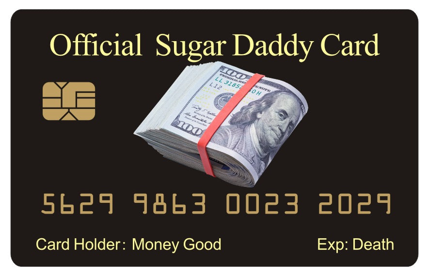 Official Sugar Baby™ and Sugar Daddy Card™ (4 PACK) Free Shipping..