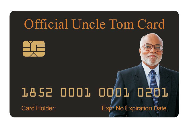 Official Uncle Tom Card (4 PACK) Free Shipping