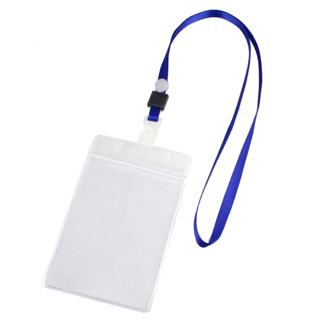 Plastic Card Protector and Neck Lanyard (4 Pack)